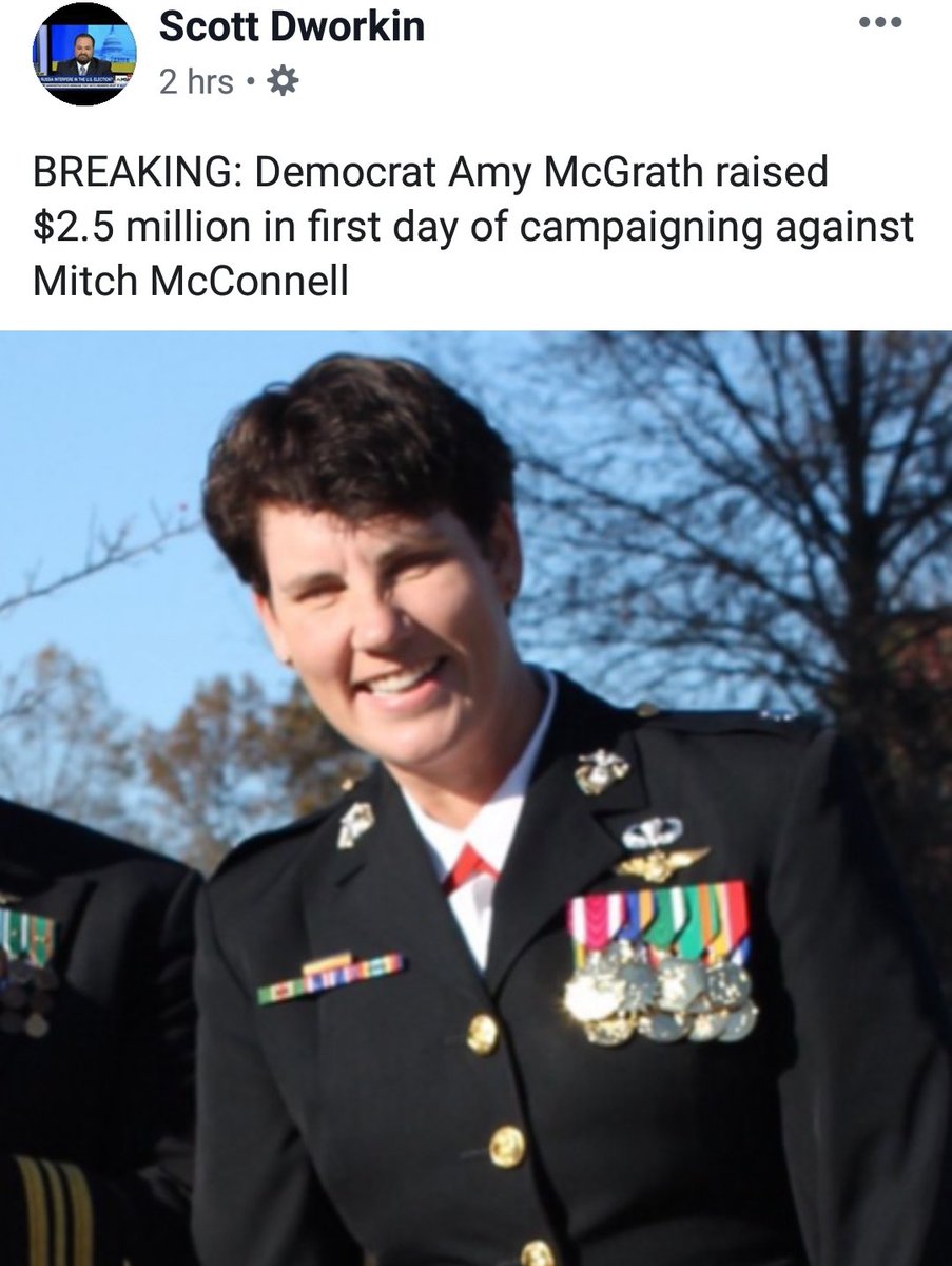 ErikHansLarson's tweet photo. @AmyMcGrathKY You're the choice of @georgesoros and his #PURSEDOG @funder aka #ScottyDwarfkin, so that actually means you ARE the #SwampCandidate! #DitchBitch #TreasonDemocrats #NoSeatsforCommies #SayNoToProgressives #SwampCandidate https://t.co/qy7zM6LcWq