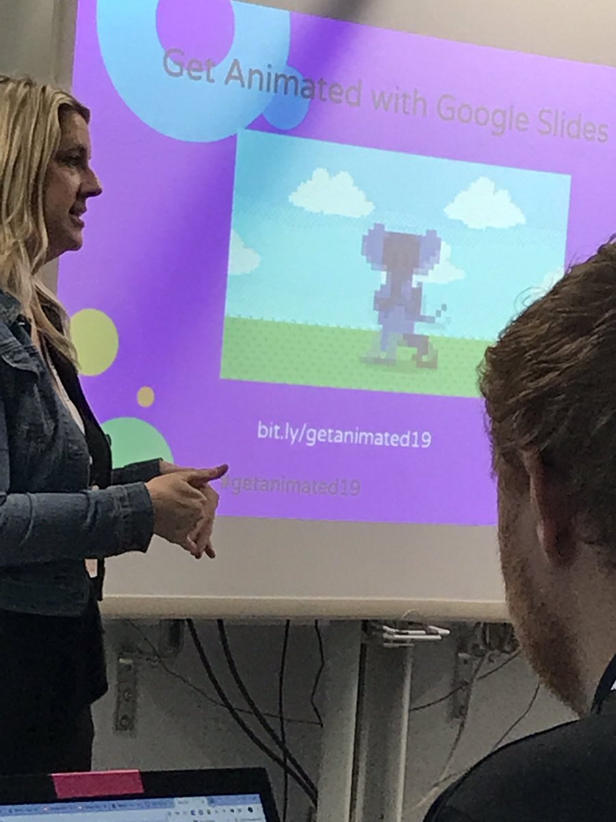 molinmedia's tweet photo. About to get Animated with Google Slides! @TooLegitTeach @upstatetech @gcschools #2019utc #getanimated19 https://t.co/xVhZ8v2fCS