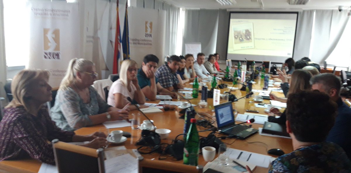 Meeting about #MobilityWeek in Serbia held in #SKGO in Belgrade! Presenting the examples from the City of Kruševac. Municipalities are sharing the ideas and discuss how EUROPEANMOBILITYWEEK can help to improve sustainable mobility in the country. #WalkWithUs New record underway