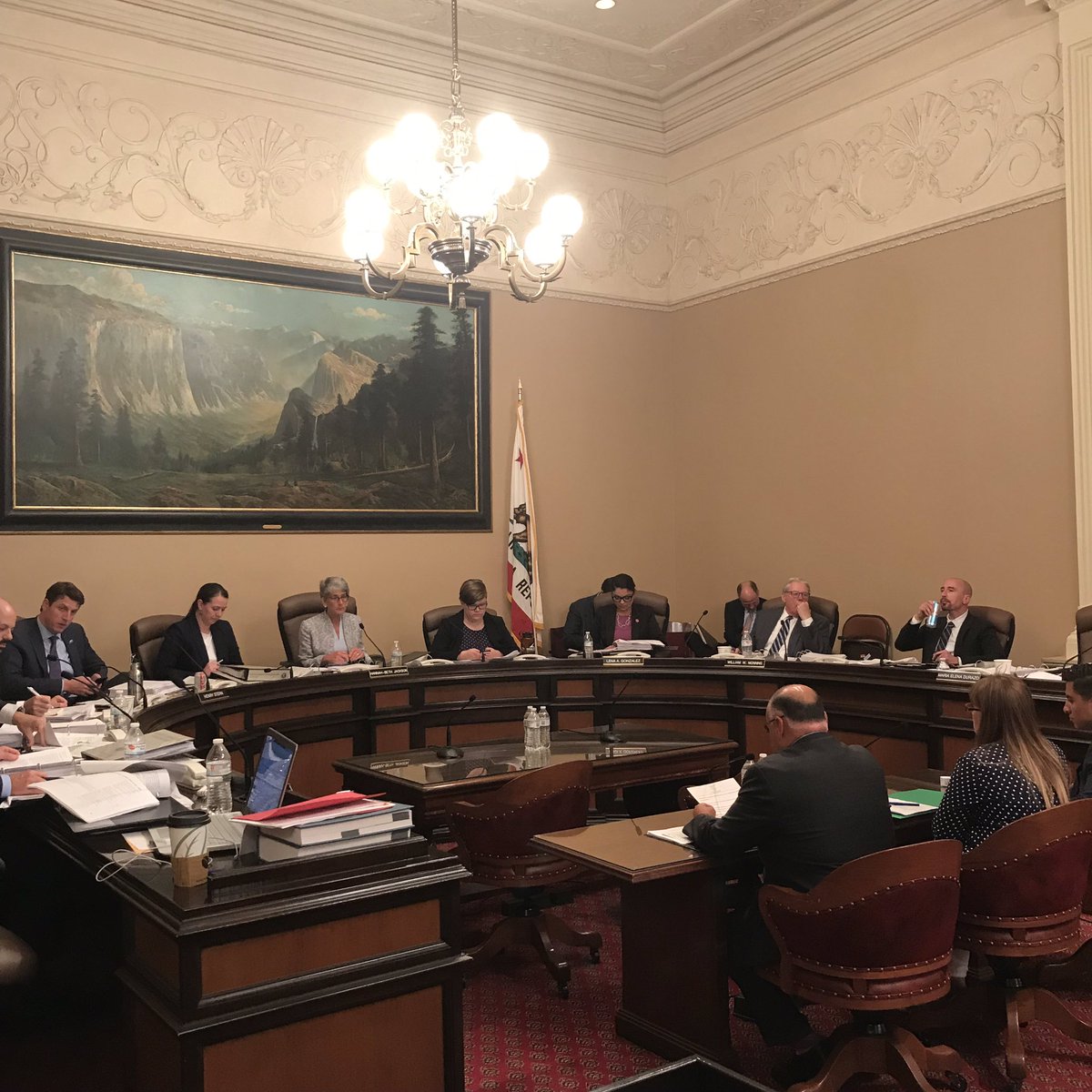 udw_union's tweet photo. Union VP @astrid2226 testifying on our final bill of the night last night, #AB911 the Manny Alert Act by @AsmRodriguez52! The bill passed out of Senate Judiciary, and we thank @SenHannahBeth & committee members for voting to protect those with disabilities in times of emergency. https://t.co/e8IeM8NjVv