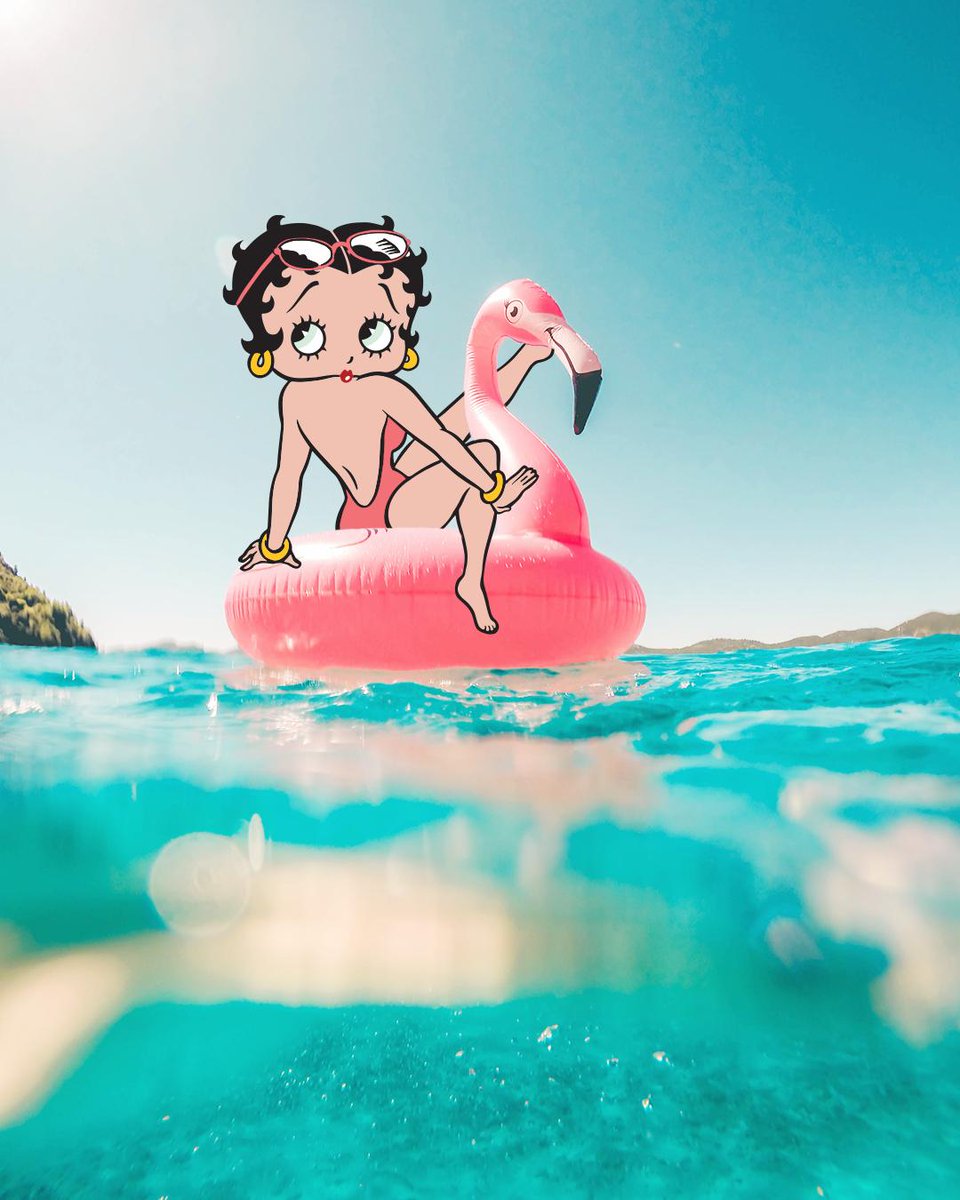 bettyboopnews's tweet image. Current situation 💁‍♀️🏖 #SummerOfBoop