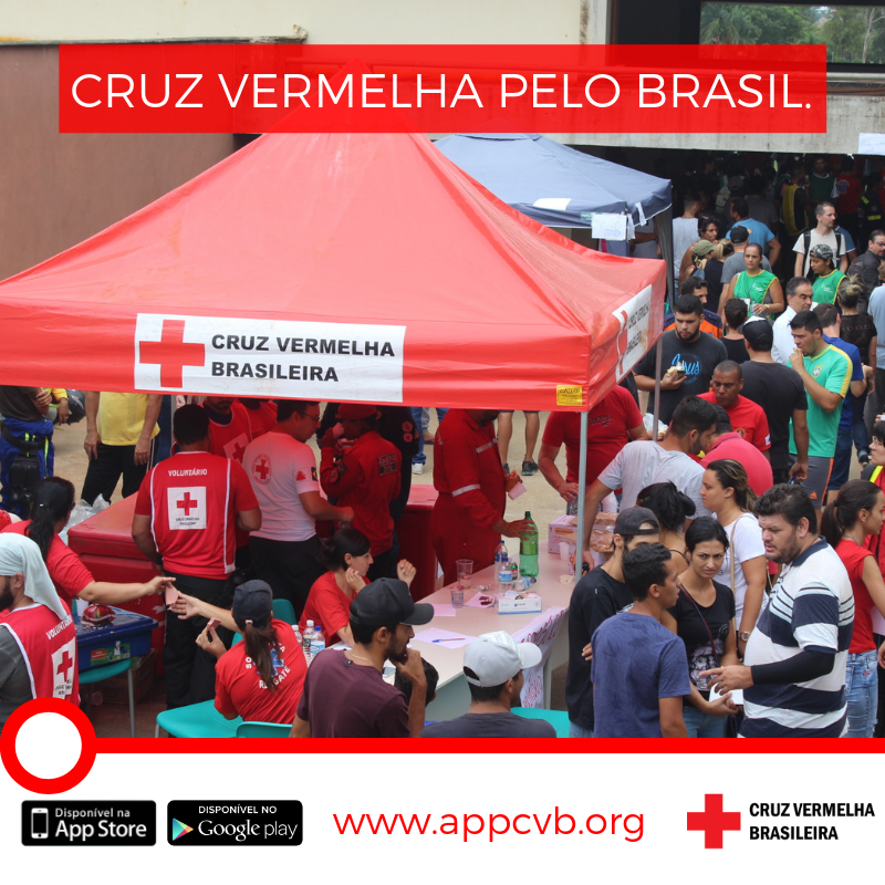 CruzVermelha's tweet photo. Faça parte dos eventos desenvolvidos pela Cruz Vermelha Brasileira no nosso país. Faça o login no nosso APP, confira a agenda e faça parte da centenária instituição. Acesse: https://t.co/eSMxCj6CNA
#CruzVermelha #RedCross #CruzRoja #CruzVermelhaBrasileira #AppCVB #Connectik https://t.co/26m8Y5zLJq
