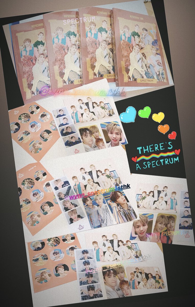 spectrum1sthk's tweet photo. 2019.07.10
@spectrum1sthk 
Spectrum - Refreshing Time Album   ♡
#SPECTRUM #COMEBACK
#REFRESHING_TIME
#PHOTO #AFTERPARTY #마니또 #manito #스펙트럼 #kimdongyoon #dongyoon #김동윤 #동윤  #조민재 #이승현 #빌런 #박종찬 #화랑 #문동규 #김재한 #최은준 https://t.co/jZx19Pw0ZZ