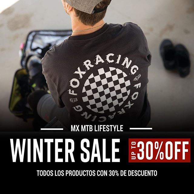 30% OFF EN TODOS LOS PRODUCTOS!  Aprovechá el Fox Winter Sale en foxhead.com.ar ift.tt/2YKngW0