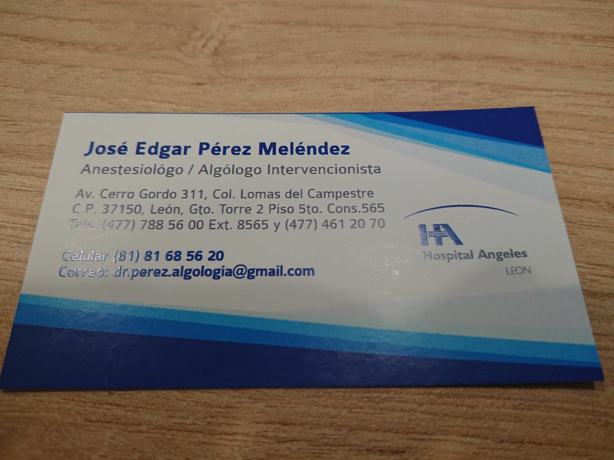 DrBajio's tweet photo. Listos para atender dolores crónicos por  neuralgias,  dolores articulares,  dolores de espalda, fibriomialgia, dolor por cancer y cualquier dolor que haya durado por mas de 3 meses, a sus órdenes en el hospital Angeles León https://t.co/shOgo3FfCu