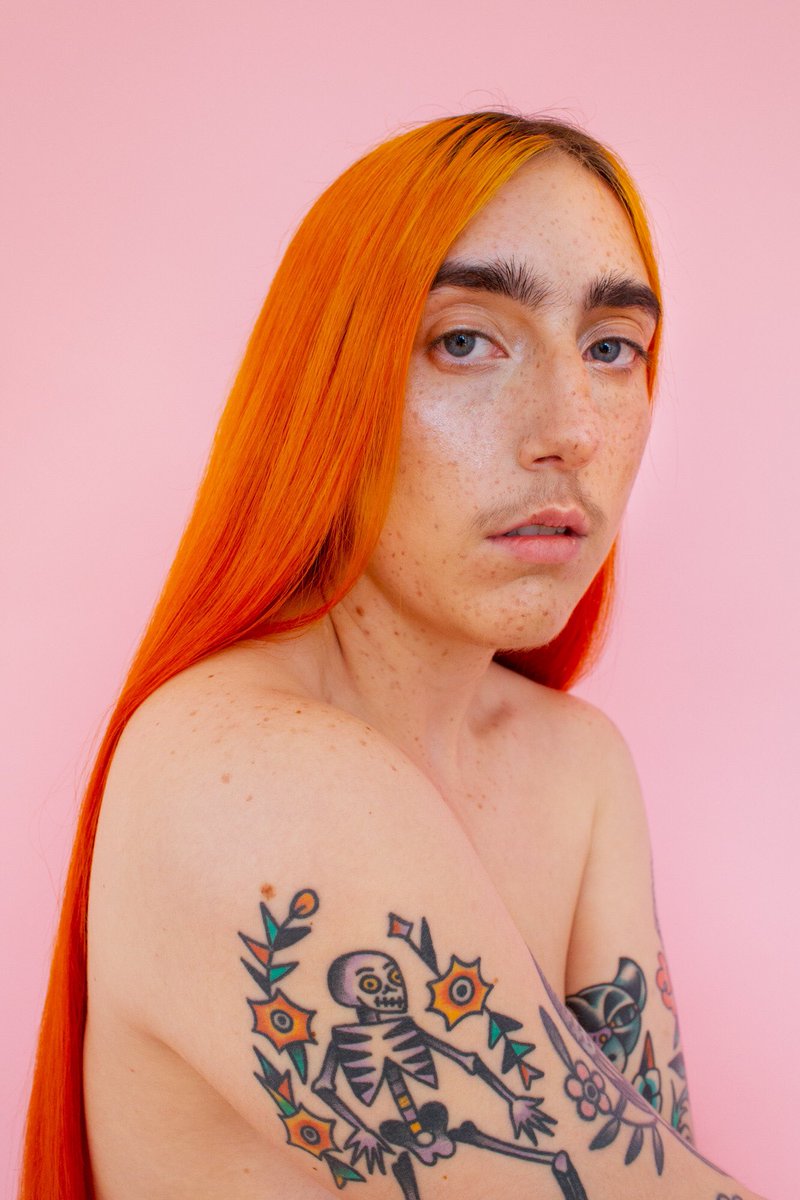 self portrait in April - probably the best I ever looked tbh!!!