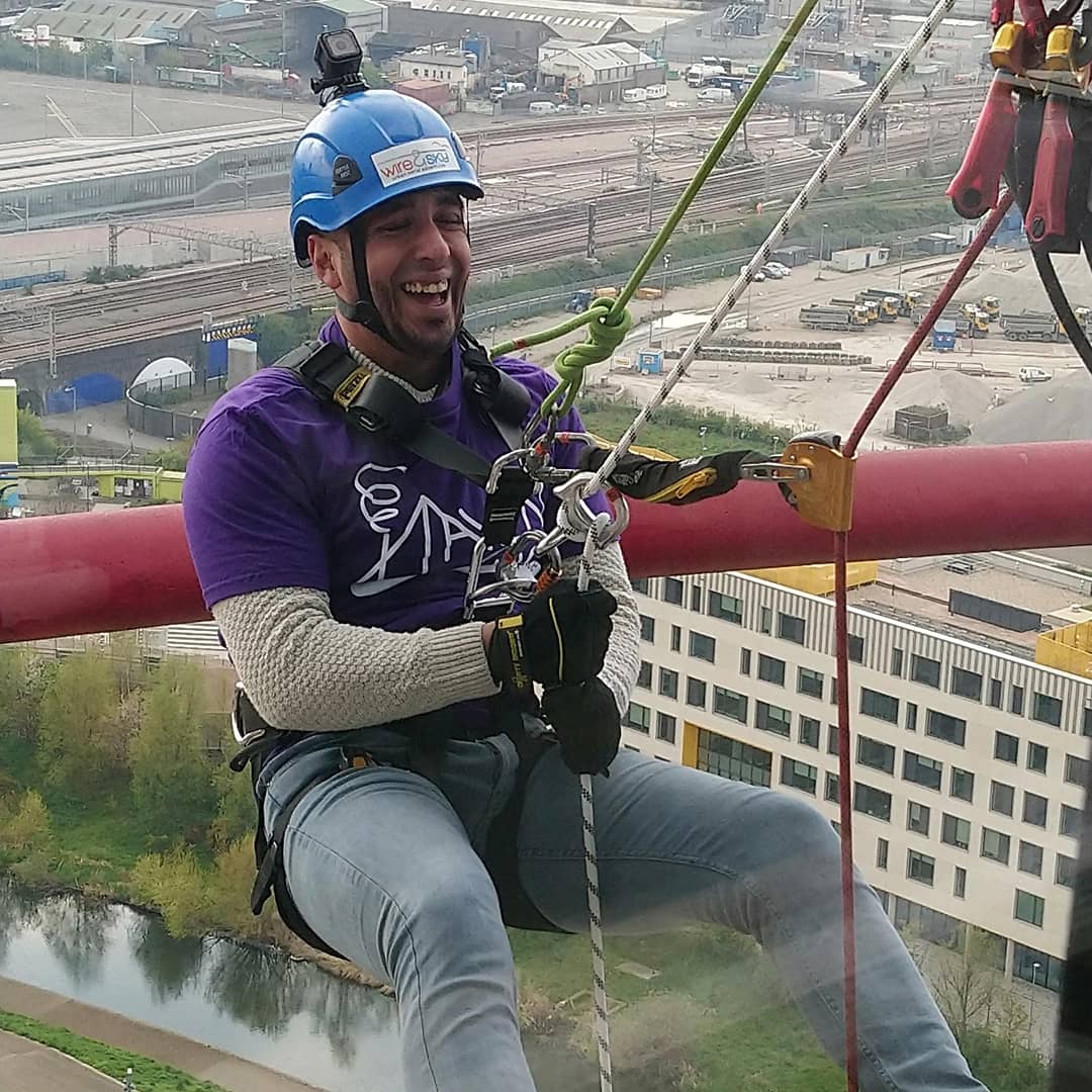 HavenHouseCH's tweet photo. Don't miss your chance to take part in our 2nd exhilarating abseil of 2019! Join us on Saturday 7 September in the Olympic Park and take the plunge... More details at https://t.co/usFXXj9n2F #charityabseil #olympicpark #charitychallenge #challengeyourself #HavenHouseHero https://t.co/GeBP7UyOXI