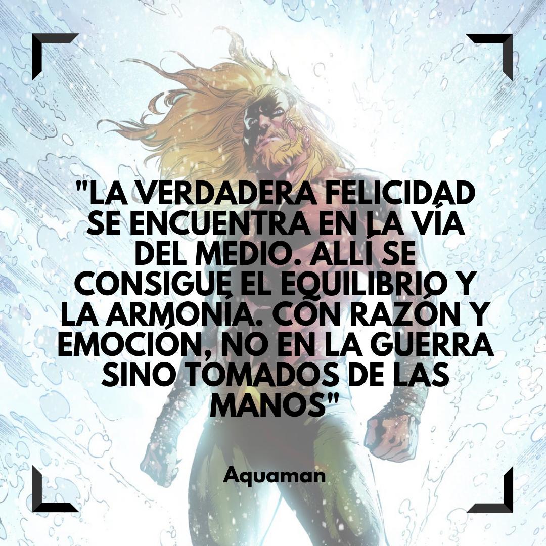 Heroes_ComicCon's tweet photo. El Rey de Atlantis de DC Comics, #Aquaman, tiene mucha sabiduria como demuestra en esta frase. ¿Recordáis alguna otra línea suya de los cómics o de la película? #ComicBookQuotes #FrasesDeComics https://t.co/vjffrGY9uc