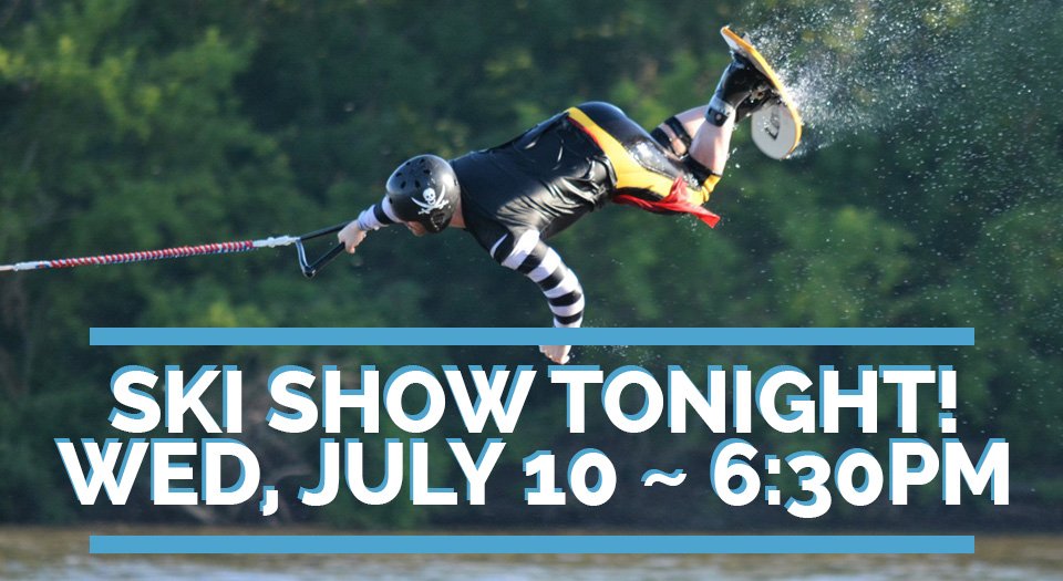 Don't let pirates or the heat scare you away... it's Pack the Park night tonight! Come fill the stands as we perform our last show prior to our Central Region competition this weekend, and stay cool with a Kona Ice while watching the show! Ski you there!