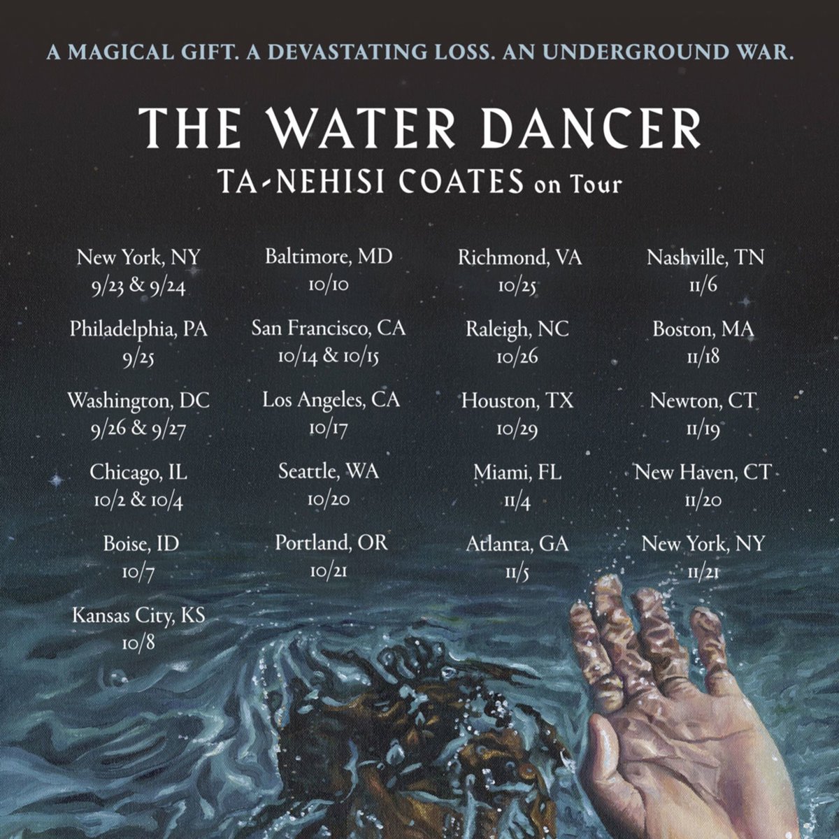 theNCForum's tweet image. So pumped that our #ColorOfEducation 2019 Racial Equity Summit on October 26th in Raleigh is part of Ta-Nehisi Coates's official "The Water Dancer" book tour. Check out story on The Root: theroot.com/ta-nehisi-coat…. Tickets and summit registration open VERY soon. #NCED