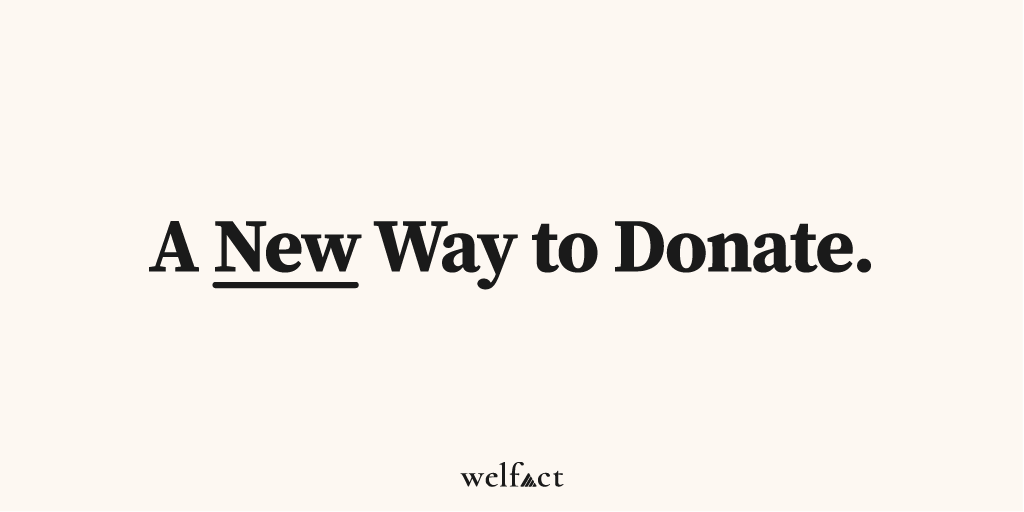 thisiswelfact's tweet photo. Welfact is a new way to donate to the causes that move you. Stay tuned for our pre-launch! 👀 #Welfact #DonatingUpdated #ChangeMakers #Startup https://t.co/UofYQ1Zuel