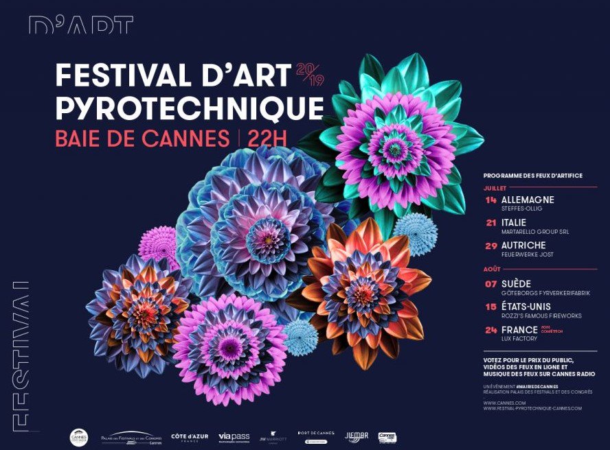 🎆Si vous aimez les feux d'artifice voici 6 dates à retenir 🎇 14, 21 et 29 juillet ainsi que le 7, 15 et 24 août 😍 #Cannes2019 #CotedAzurFrance #Cannes #jaimelapaca #cotedazur #tourismepaca #AlpesMaritimes #southoffrance