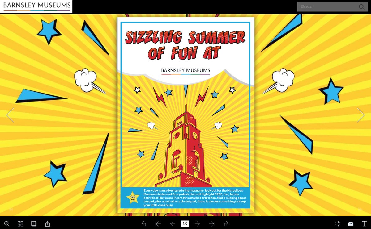 LoveSheffOnline's tweet photo. RT GW1962: FREE E-GUIDE: Lots of fun, family things to do in #Barnsley during the school holidays EBMuseum CooperBarnsley DiscoverElsecar CannonHall1760 &amp; Worsbrough_Mill check out this BarnsleyMuseums Sizzling Summer Of Fun page turning e-guide with lin… https://t.co/hWZb8Vcjcc
