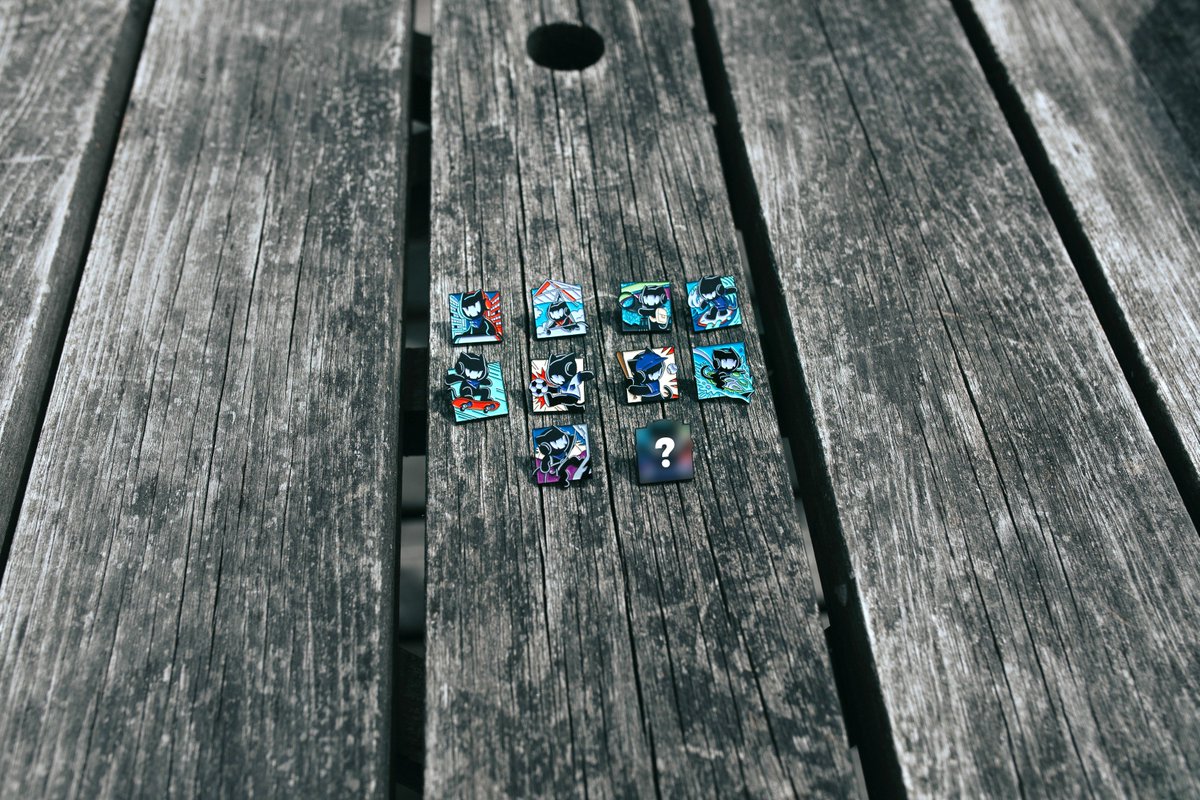 Monstercat's tweet photo. This Friday! We unleash our 8 Year Anniversary Merch including the new line of collectible pins with the elusive and exclusive mystery version! #MonstercatShop #8yearsofmonstercat https://t.co/FUdt75fVlx