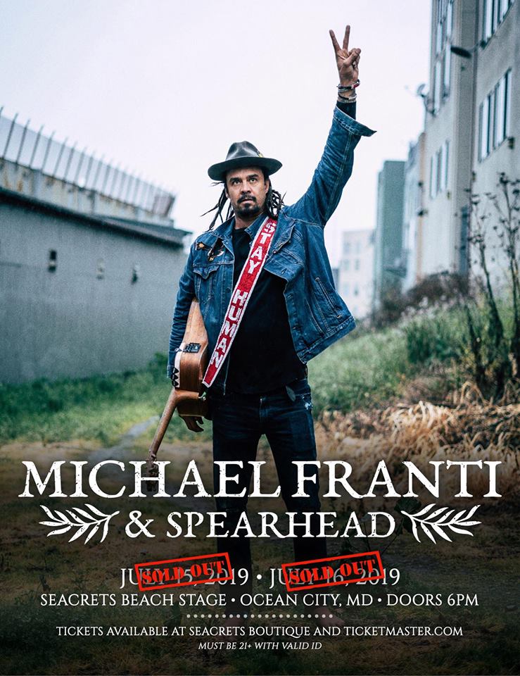 michaelfranti's tweet photo. East coast we're coming for you!!! Super excited to be returning to #OceanCity (+++#DoGoodFest & @Levitate_Fest this weekend!!!) for 2 SOLD OUT shows @SeacretsUSA!!! Check out our #StayHumanTour schedule & let us know where we'll see you next!!! https://t.co/1EUyuimUri https://t.co/fAvGVe1wpP