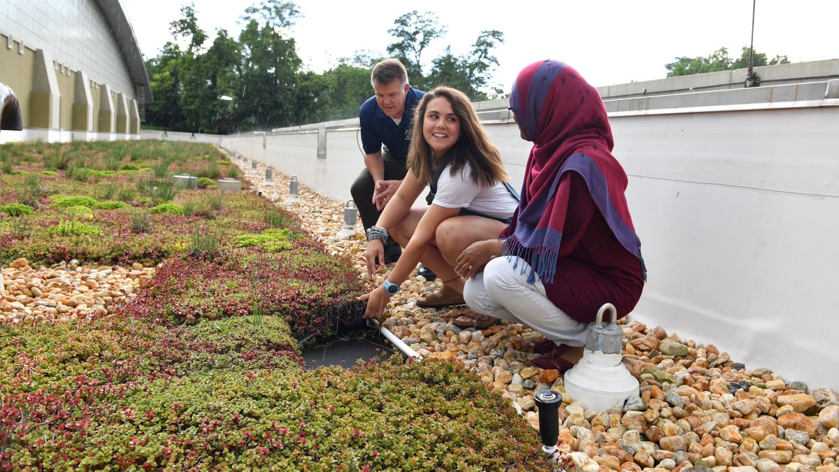 Research is a big part of the VMI summer experience. Maria Vargas ’22, a civil and environmental engineering major, is researching the efficacy of the Corps Physical Training Facility's green roof. Learn more about her project: bit.ly/2LLbU0k
#RahVaMil #summerresearch