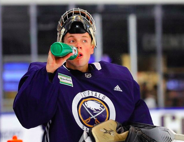 thehighbutton's tweet image. The incredible Matt Welsh joins The HB Podcast Tomorrow! Fresh off his first NHL Development camp with The Buffalo Sabres, Matt sits down and talks about his year with the Charlottetown Islanders and the secrets to his success. Stay Tuned! 🎙🎥 #TheHighButton @mwelsh73