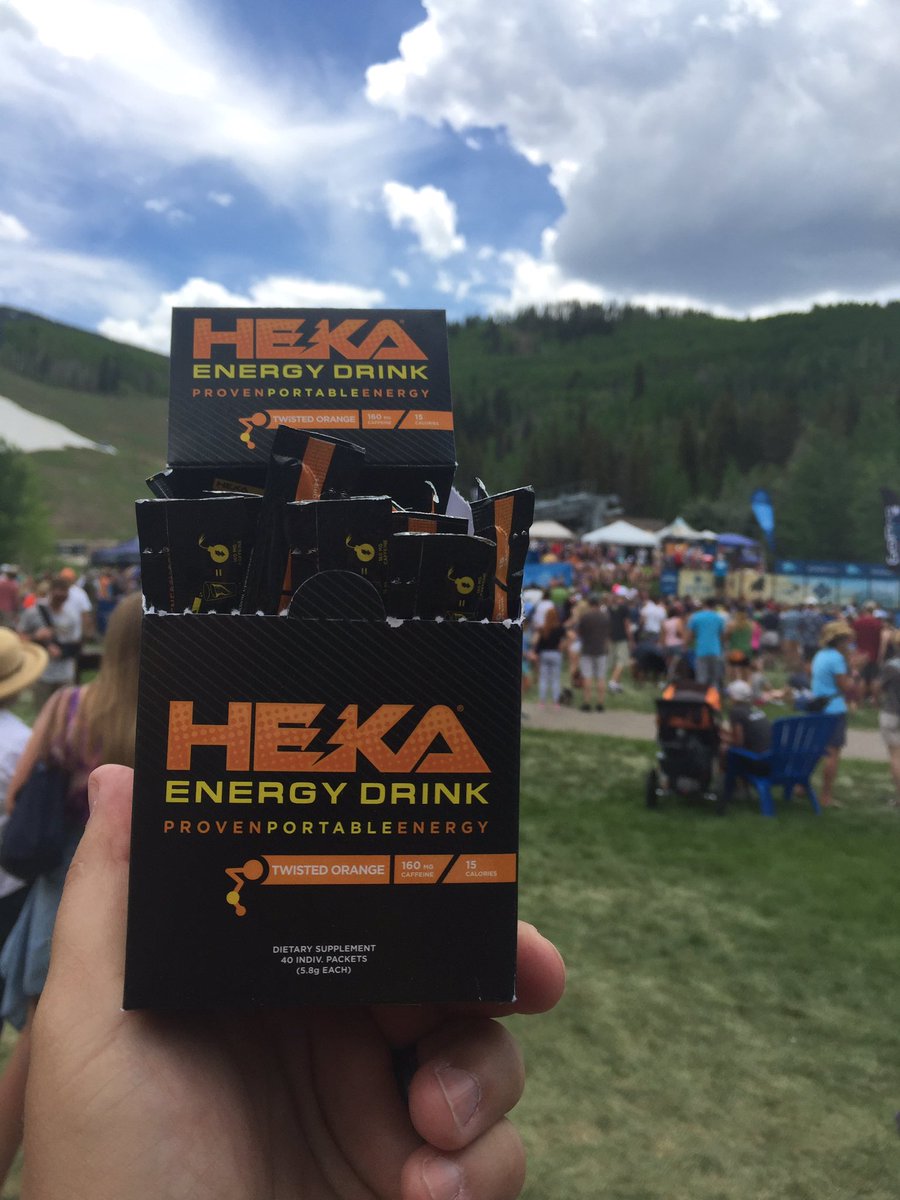HEKAEnergy's tweet photo. Throwback to the #gopro games event. We had the best time in #vail passing out samples. #goprogames #vail #colorado #denver #energydrink #damnthecan #hekaenergy #outdoors #adventure https://t.co/nmpA9SHjZq