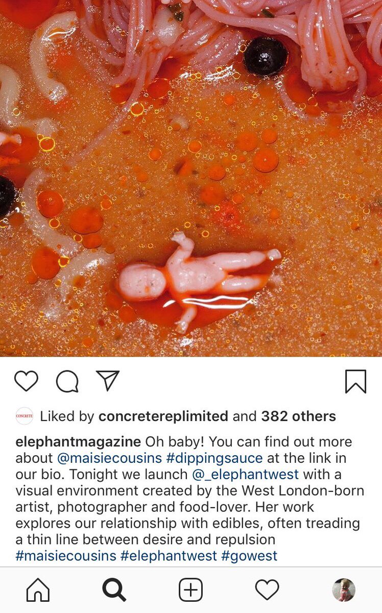 ...of symbolism in the art and photographs. Red shoes, butterflies, owls, goats, etc. Panda is a disturbing term. (Look it up) If you zoom in, some things become more visible. WARNING: DISTURBING IMAGES!