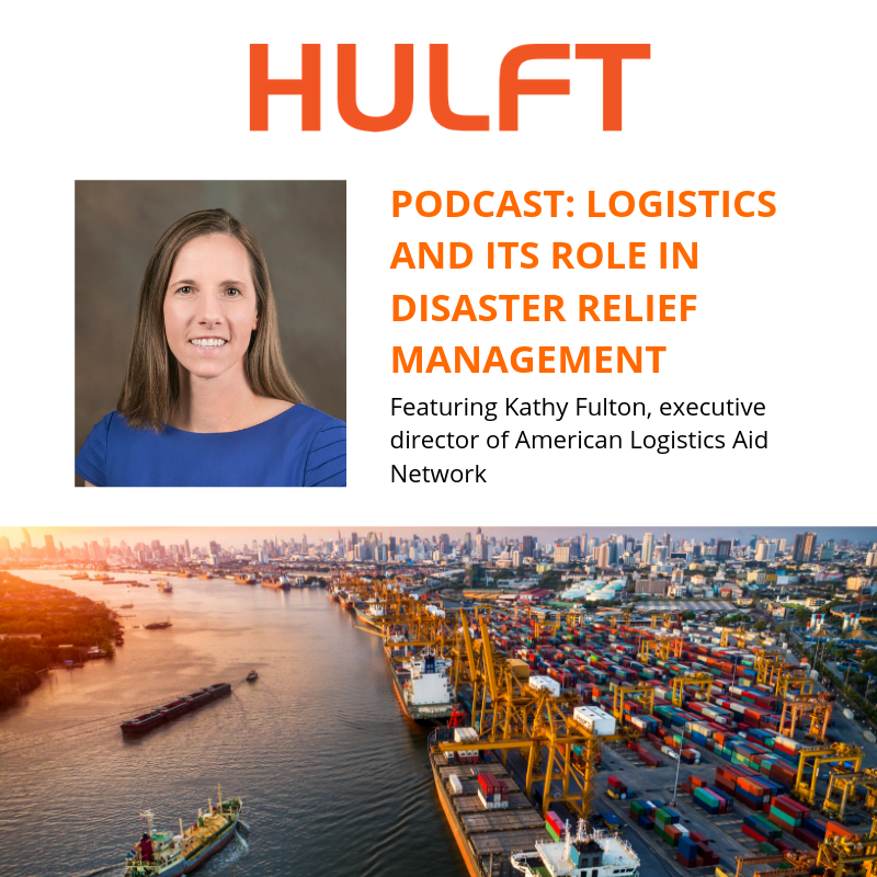 hulftcom's tweet photo. Did you know over 60% of disaster relief spending goes into logistics? @kathyfulton, executive director of @ALANAid discusses how #supplychain experts can provide their knowledge to do good on @LetsTalkSChain’s new episode: https://t.co/xtmP0YloFw #DataLogistics https://t.co/DggQCjNecp