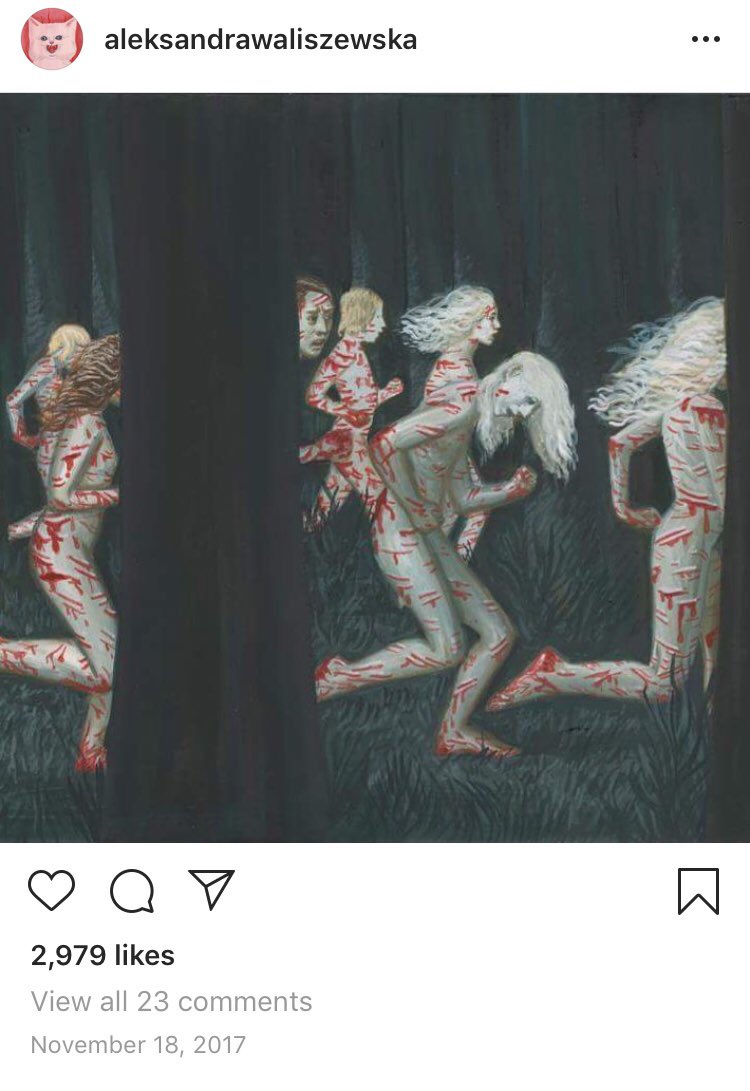 ...of symbolism in the art and photographs. Red shoes, butterflies, owls, goats, etc. Panda is a disturbing term. (Look it up) If you zoom in, some things become more visible. WARNING: DISTURBING IMAGES!