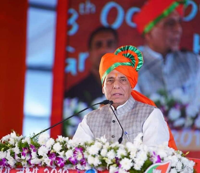 Happy birthday to our honorable defence minister shri rajnath singh ji stay blessed and stay happy. 