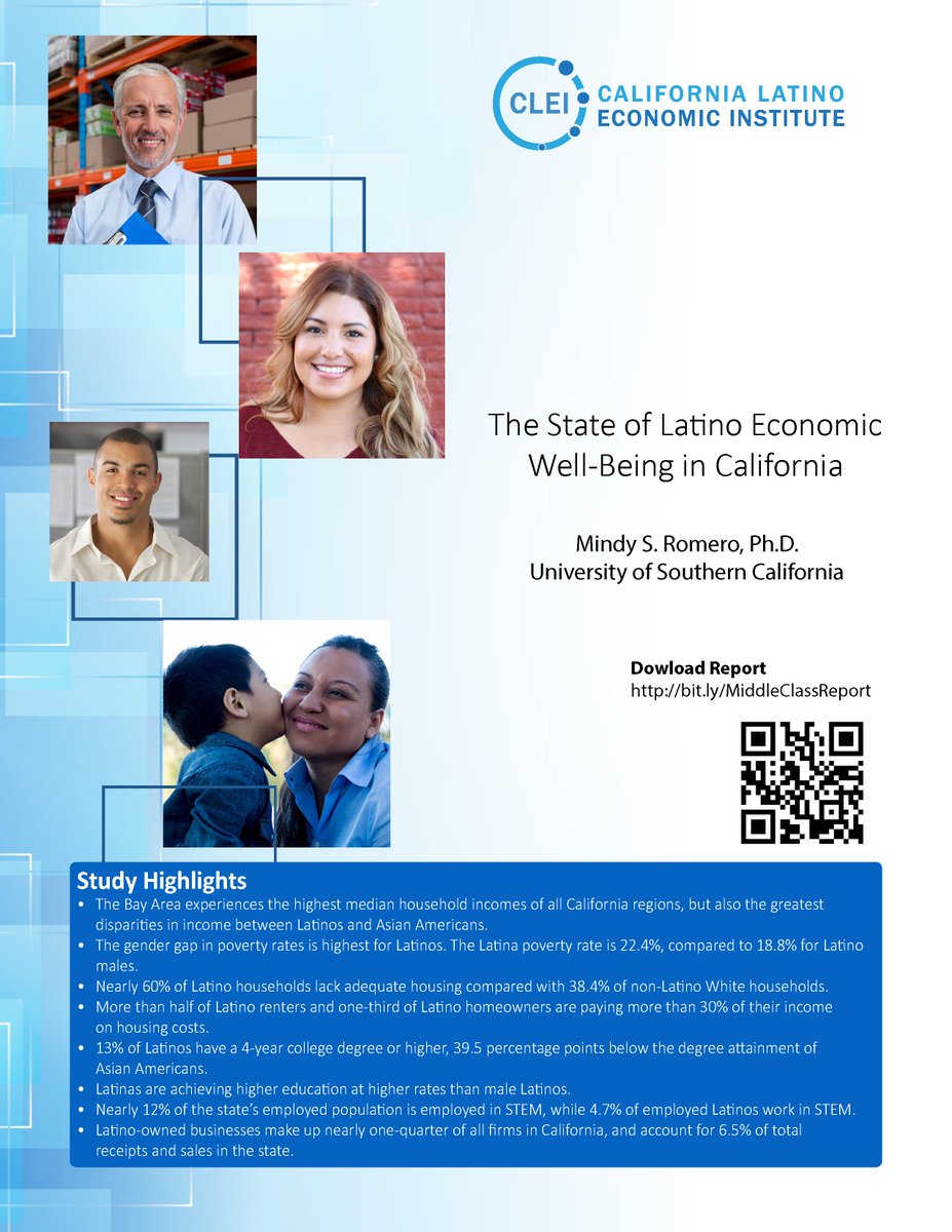 If your missed our State of California Latino Middle Class event yesterday, our baseline report is now available online: bit.ly/MiddleClassRep… #LatinoMiddleClass