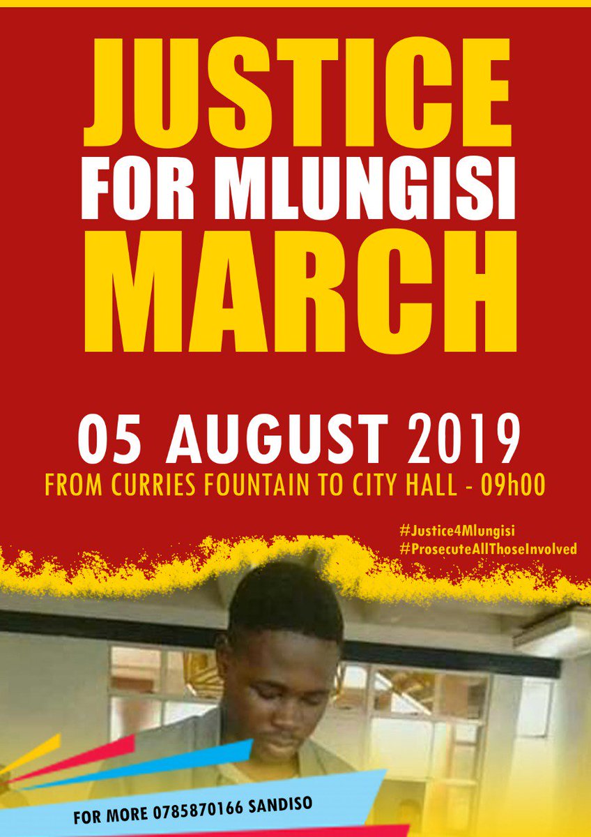 JusticeForMlu's tweet photo. BLACK CHILD WE HAVE A DATE.

#JusticeForMlungisiMadonsela https://t.co/AoyLm7g493