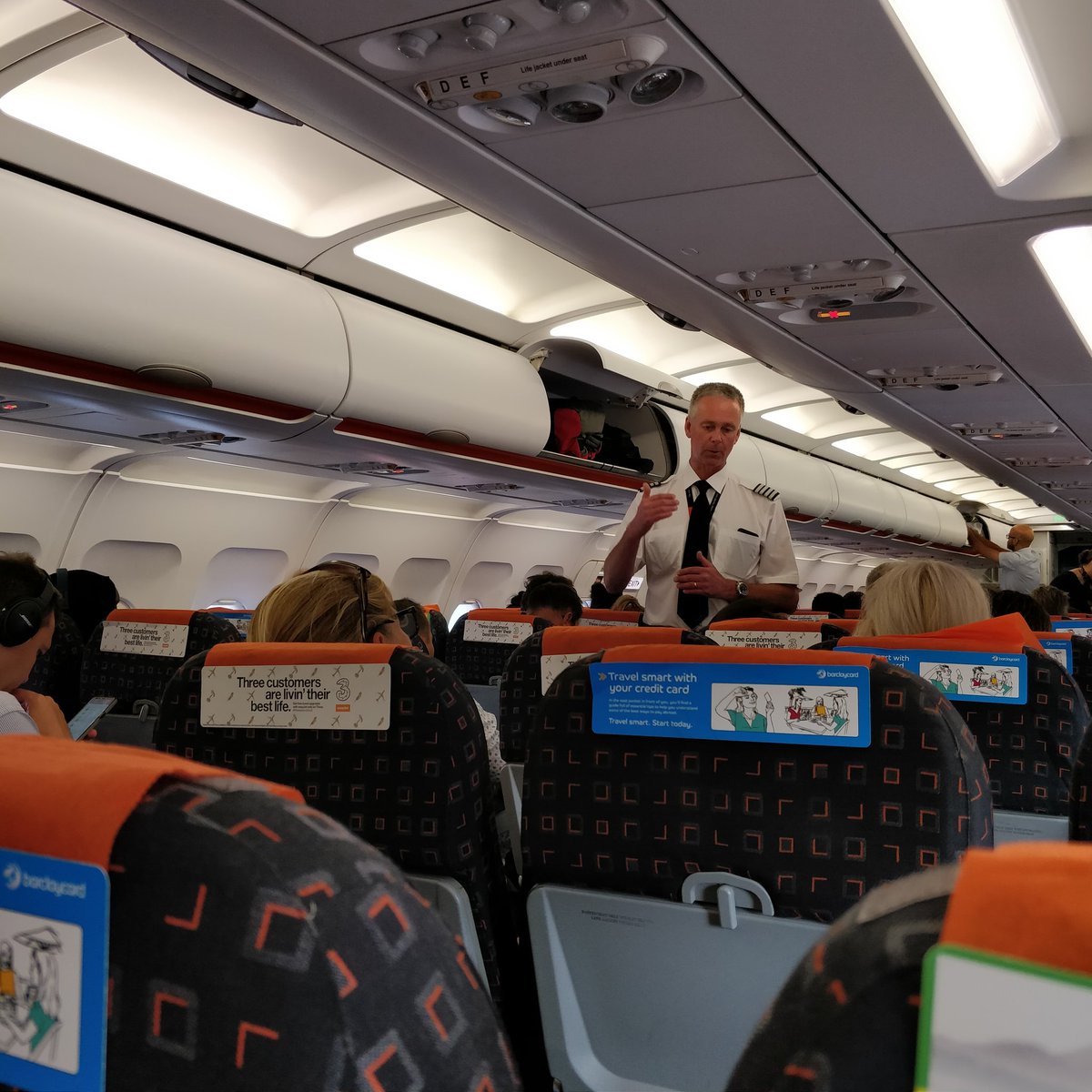 At least the pilot of <a href="/easyJet/">easyJet</a> EZY8879 takes the time to inform passengers about the problems with the flight control system <a href="/Gatwick_Airport/">London Gatwick LGW</a>. Compliments! #LGW #Gatwick #Easyjet