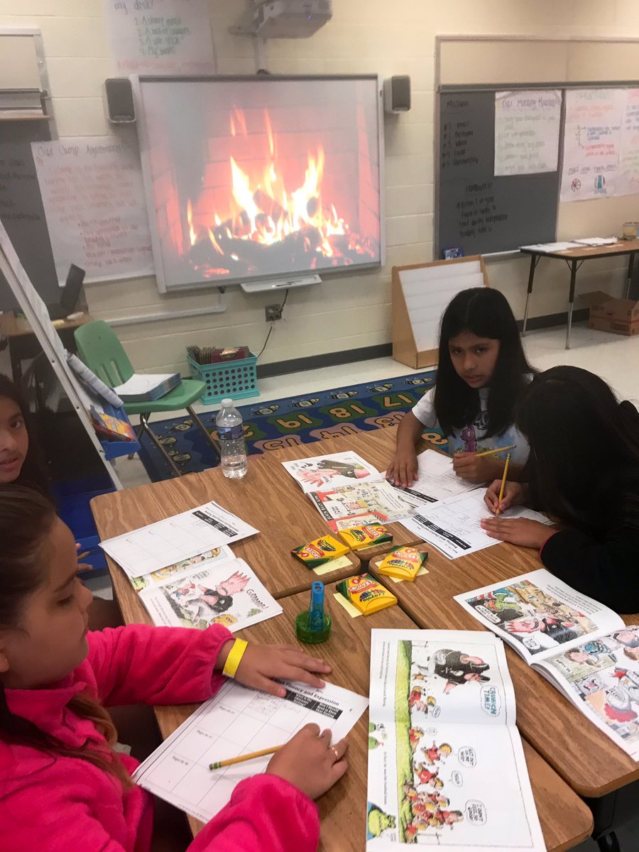 khutton_04's tweet photo. Whole group story time and buddy reflections #summerschool #campfirestyle 🔥📖 @MaryWilliamsES https://t.co/vnKbLh2wfl