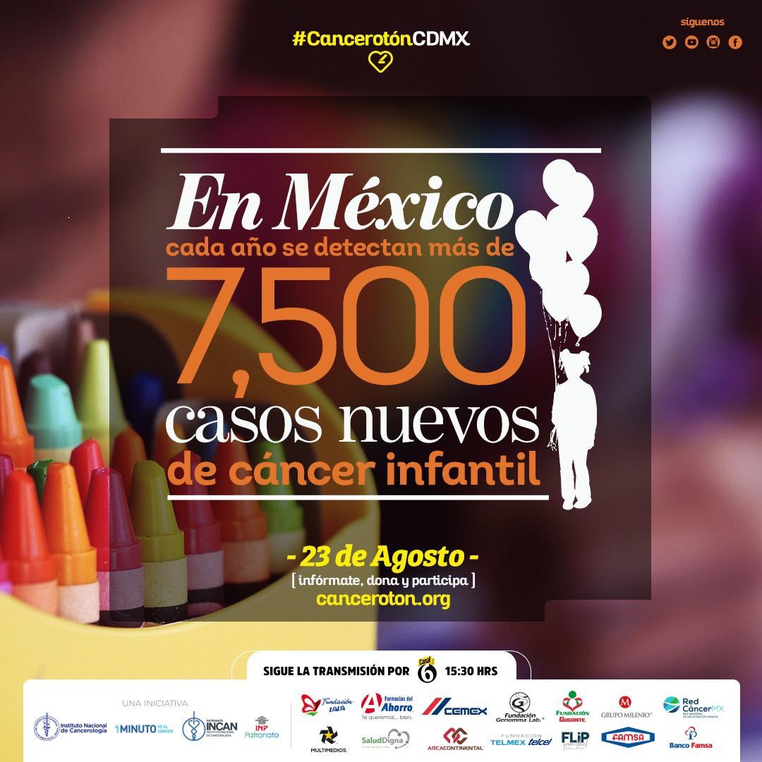 #Canceroton 2019 CDMX Sigue la transmisión por el canal 6 de <a href="/multimediostv/">multimedios tv</a>