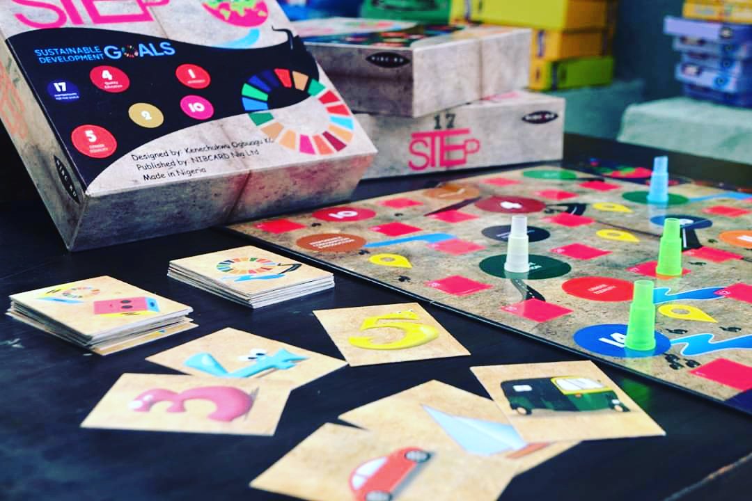 nibcardgames's tweet photo. 11. Here is #Mgbako (a quantitative reasoning boardgame #17STEPs (an SDG boardgame and #LukuLuku (3 editions that help children learn English, Geography and Home economics)#BoardCon2019 #boardgames #boardgames4SDGs #NIBCARDGames
@UNICEFEducation https://t.co/nWFYvaRUBY