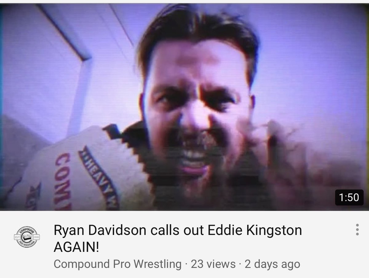 RDBEAR57's tweet photo. Will @MadKing1981 show up @Compoundpw this Friday? Let’s see
#prowrestling #tulsa #compoundpro https://t.co/s0h5Sj6M3H