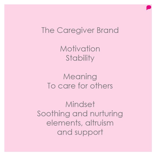 projectmlondon's tweet image. How to build a Caregiver brand? It’s all about helping consumers care for others or look after themselves.  

For more info: ow.ly/R1QC50jQHkb 

#projectmlondon #brandinglessons  #archetypalbranding #emotionalbranding #archetypes
