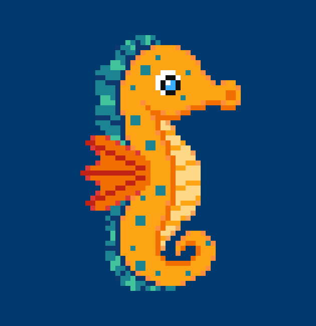 FaultyFunctions's tweet image. A little late for #PortfolioDay but here are some assets I've been working on for my game NORA! (minus the seahorse!)
#pixelart #ドット絵