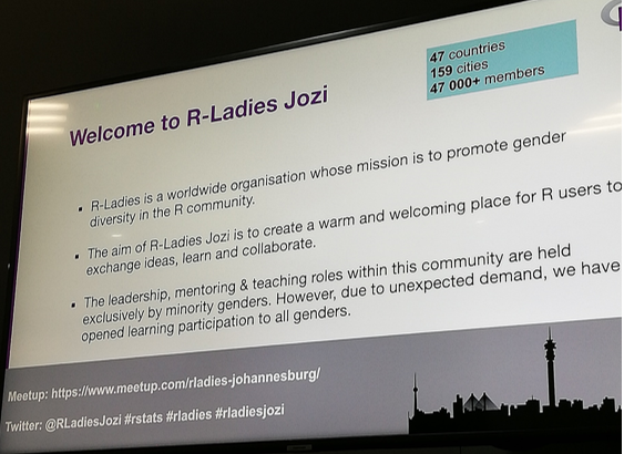 BioInfo_RSA's tweet photo. #rstats #rladies #rladiesjozi https://t.co/D0JzjhfWH2
