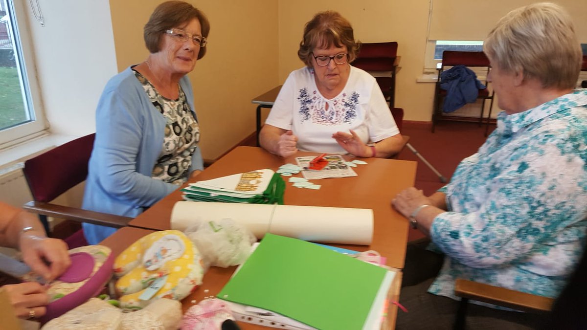 Our crafty ladies have been busy making the final preparations for this Saturday's #PenkethCarnival - we'll be selling our homebaked #cakes and other treats, cold drinks and #crafts on the day so come along and say hello!