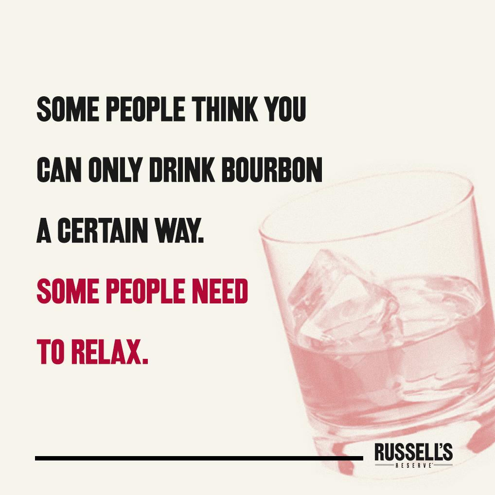 There's no room in our glass for do's and don'ts.