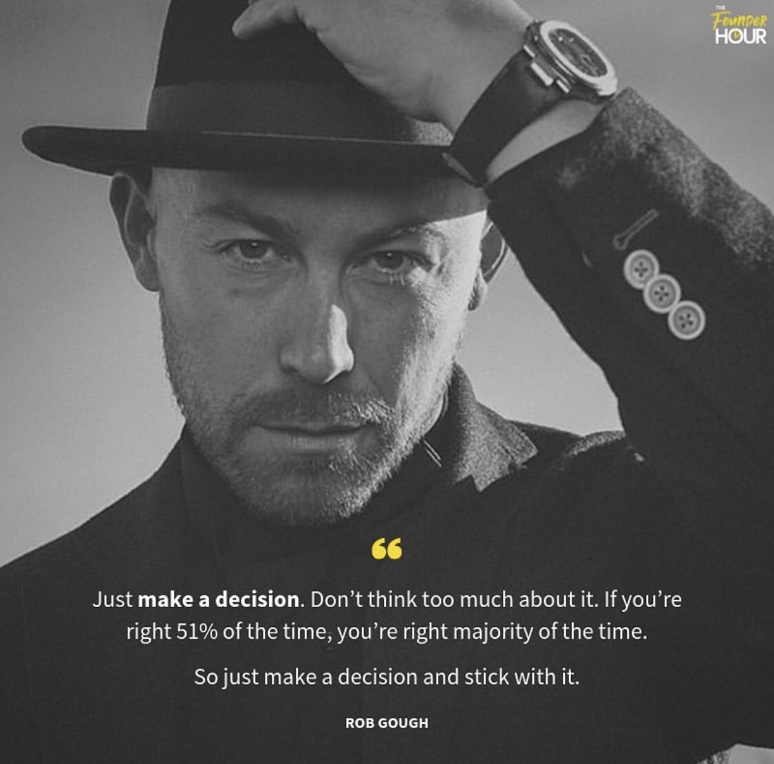 CallMeRobG's tweet image. Just make a decision.