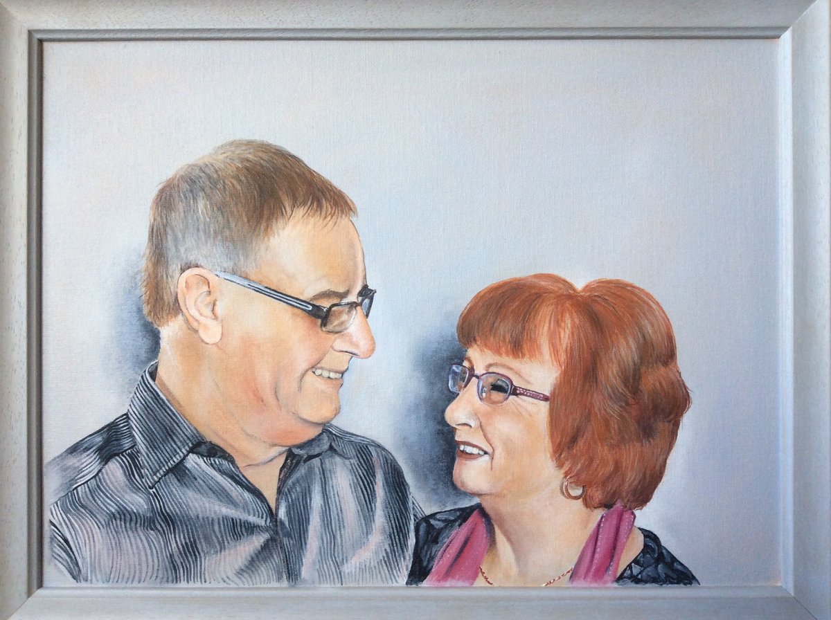 Acrylic painting completed. Happily received by Tony and Jo. An emotional one and one I will hold dearly. Commissioned directly from being on Episode 5 of BBC1’s ‘Home Is Where The Art Is’ with the lovely Nick Knowles. Thank you and lots more tae come.
~Artful Regards~ ❤️🎨🐾🐾