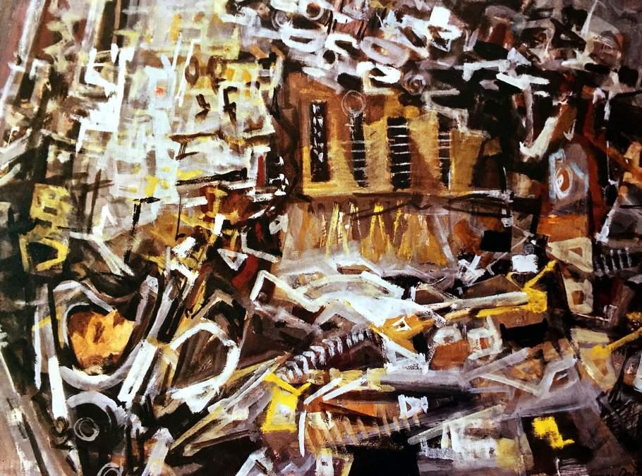 ASANspace's tweet photo. Fantastic story about the art program NASA created at the end of the Mercury program. 

It involved 8 artists invited by the agency to document early spaceflight:

https://t.co/0HInTywZ9c https://t.co/F3WKbV8CiD
