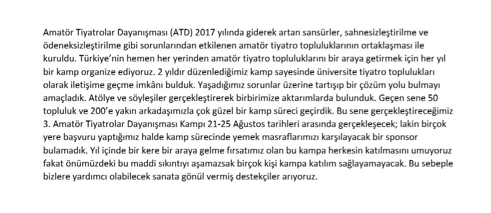#atdgönüldendestekçilerarıyor