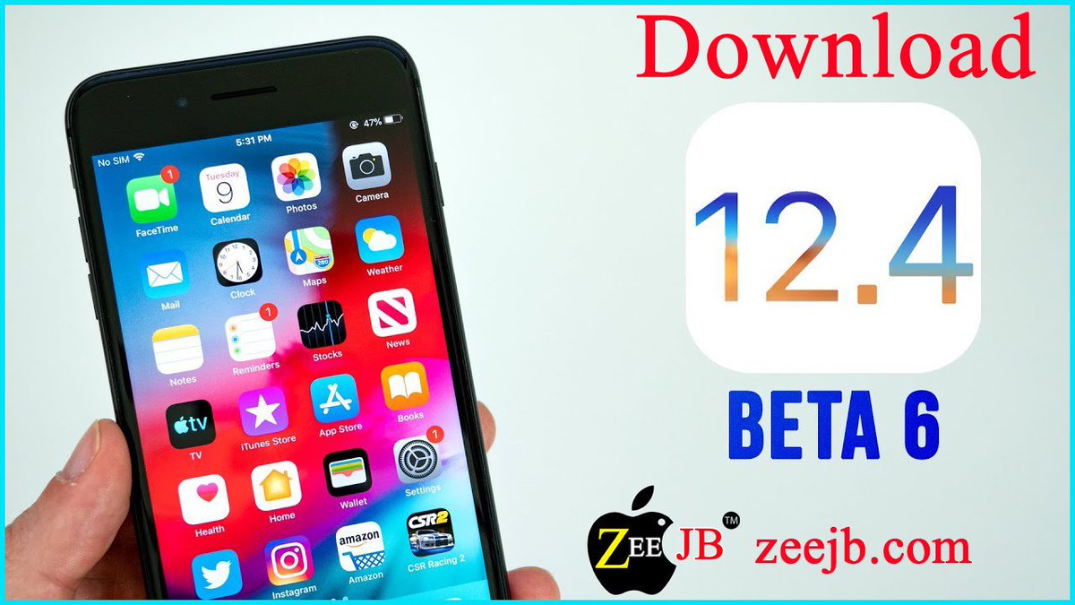 ZeeJailbreak's tweet photo. Download – iOS 12.4 Beta 6, macOS 10.14.6 Beta 4, watchOS 5.3 Beta 5 Released for Developers Testing
To download and update your iPhone to iOS 12.4 beta 6 visit - https://t.co/tn01jiDjip
#ios12beta6 #iOS12to13 #iOS124DevBeta6 https://t.co/f1ehRjf3Un