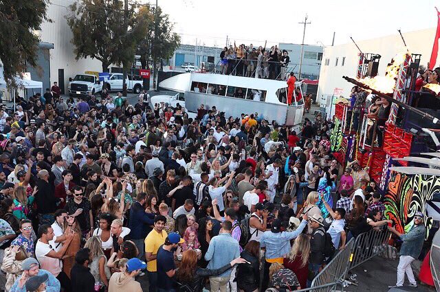 dancetronauts's tweet photo. The Menagerie @themidwaysf w/ #diplo 
San Francisco, CA

Fundraising for some of the longest running #soundcamps that have ever been to the #playa: @opulenttemple, 
#CampQuestionmark, #RootSociety, #DuckPond, #TheKazbah, #Dancetronauts, #Rynobus 

📸 by https://t.co/Mz15377uUy https://t.co/GaTKilcWrE