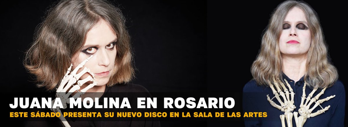 Este sábado 13 de julio <a href="/soyjuanamolina/">Juana Molina</a> en <a href="/lasaladlasartes/">La Sala de las Artes</a> presentando “HALO” y lo mejor de su discografía 👉 Anticipadas en venta en <a href="/rosariorock/">rosariorock</a> > Corrientes 755 - Palace Garden 1er nivel. » Más info rosariorock.com/rr/event/juana… <a href="/prodsuburbanas/">Prod. Suburbanas</a> <a href="/ProduccionesGo/">Go Producciones</a> <a href="/Delamadreprod/">DELAMADRE</a>