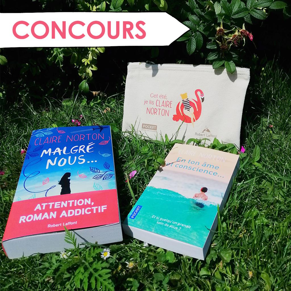 Pocket_Editions's tweet photo. #CONCOURS ✨
Pour poursuivre vos belles lectures d'été,  tentez de remporter les deux romans de #ClaireNorton, ‘’En ton âme et conscience" et "Malgré nous" ainsi qu'une superbe pochette! 😍

Pour jouer :
👉RT+ Follow Pocket et @robert_laffont 
📌Fin le 17/07 https://t.co/LTQ8smzRL2