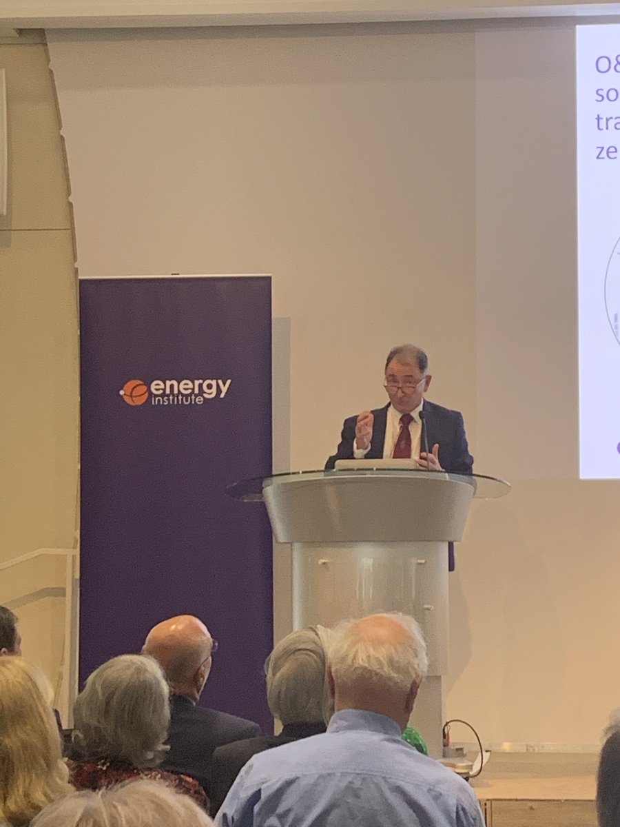 EnergyInstitute's tweet photo. Prof Sir Jim finishes his #MelchettAward lecture with a call to arms for everyone to accelerate into the energy transition, as well as to ensure the industry continues to attract the talent of tomorrow. https://t.co/aHPHxfybGw