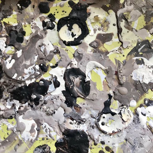 My view and palette for the past week designing, painting and creating a #unique #chocolate #dessert for a special ‘out of this world’ event happening tomorrow night in a studio in #westlondon  Very long hours, painting after painting to get the #cocoabu… ift.tt/2NMMSjX