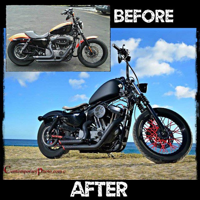 DKCustom1's tweet photo. David's Nightster - Before & After
#nightster #sportster #sporty #harleydavidson #motorcycles #dkcustom #stockbikessuck #TankLift #VisorHeadlight #HeadlightRelo #CoilRelo #SpeedoRelo #bikerlife #harleylife #customize #custombikes #customharleys https://t.co/T4BKeWSoVF
