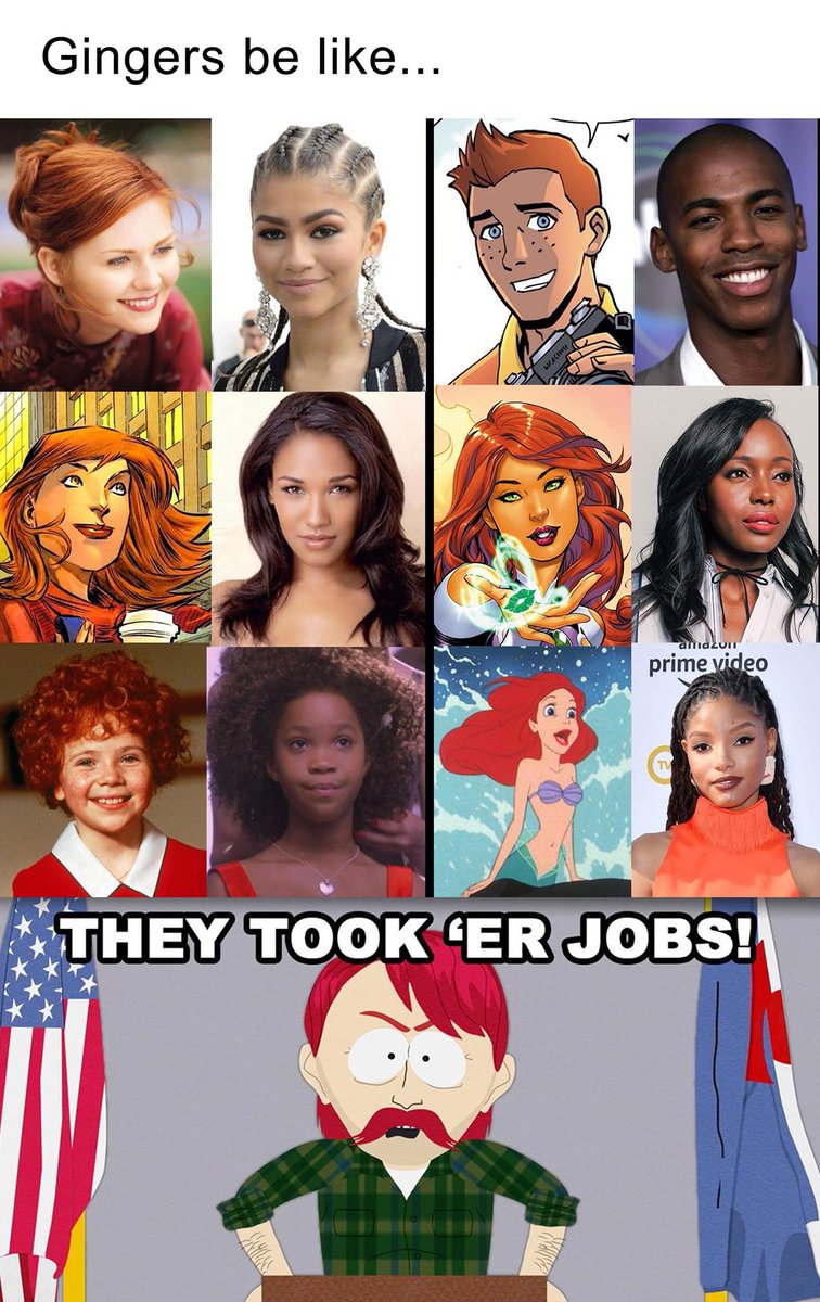 desirula's tweet photo. #GingerDiscrimination is real #GingerGenocide #redhair https://t.co/vqwt99tO3Y